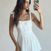 Lehanna Romper White