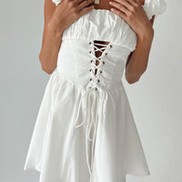 Shauna Romper White