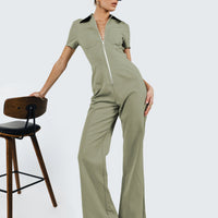 Loretta Jumpsuit Khaki