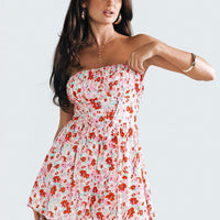 Stefanni Romper Red Floral