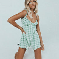 Harlie Romper Green