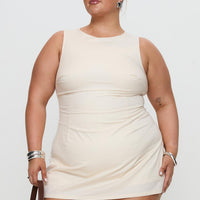 Yumiko Romper Cream Curve