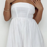 Kehlani Romper White