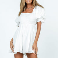 Gemi Romper White
