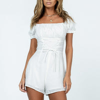 Cinzia Romper White