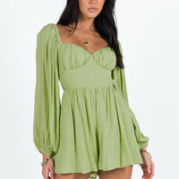 Danny Romper Green