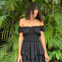 The Love Galore Romper Black Tall