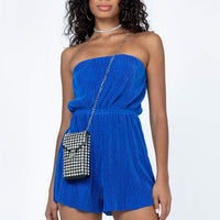 Reina Romper Blue