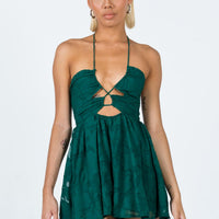 Leigh Romper Green