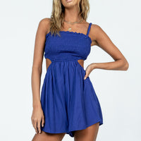 Marno Romper Blue