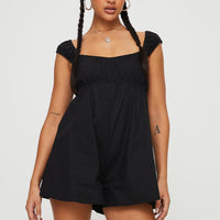 Bridgid Romper Black