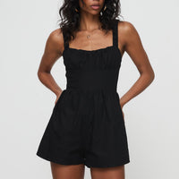 Jurnee Playsuit Black