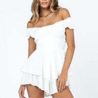 Tahiti Romper White