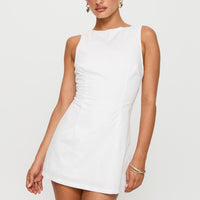 Yumiko Romper White Tall