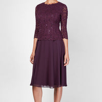 Bella Sequin Lace Dress