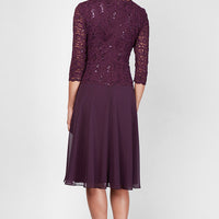 Bella Sequin Lace Dress
