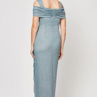 Hannah Glitter Mesh Gown
