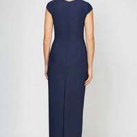Elizabeth Cap Sleeve Contour Gown