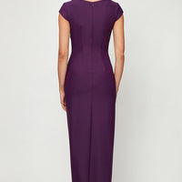 Elizabeth Cap Sleeve Contour Gown