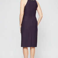 Arabella Sheath Halter Contour Dress