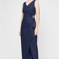 Ava Sleeveless Contour Dress