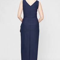 Ava Sleeveless Contour Dress