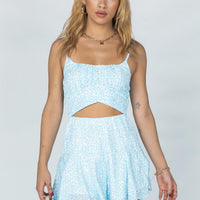 Only You Romper Blue