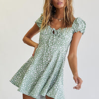 Finley Romper Green