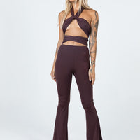 Amalia Jumpsuit Brown