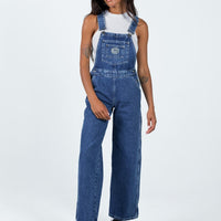 The Ragged Priest Dude Overalls Mid Blue