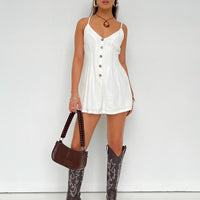 Hawley Romper White