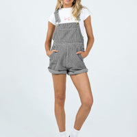 Kacey Short Overalls Grey