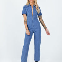 Bex Boiler Suit Blue
