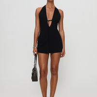 Hanah Playsuit Black