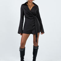Vandana Romper Black
