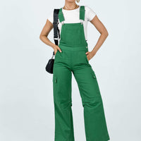 The Dreya Overalls Green