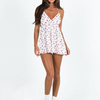 Alfaro Romper White Floral