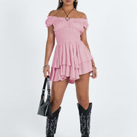 The Love Galore Romper Baby Pink