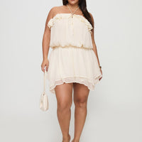 Soul Survivor Playsuit Cream Curve