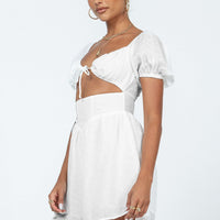 Adelita Romper White