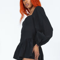 Chari Romper Black
