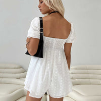 Lorna Romper White Anglaise
