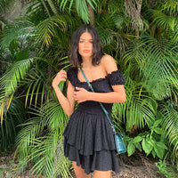 The Love Galore Romper Black Tall