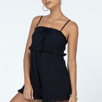 Jennie Romper Black