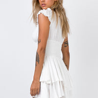 The Love Galore Romper White