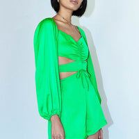 Paxton Romper Green