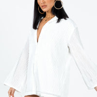 Dimitry Romper White