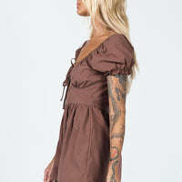 Merideth Romper Brown