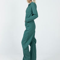 Miami Vice Boiler Suit Forest Green