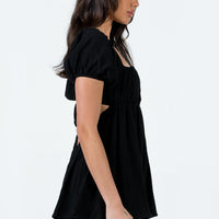 Fadden Romper Black